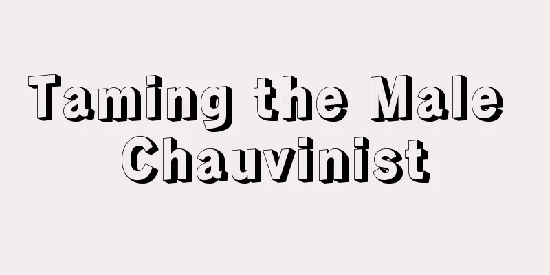 Taming the Male Chauvinist
