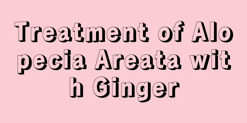 Treatment of Alopecia Areata with Ginger