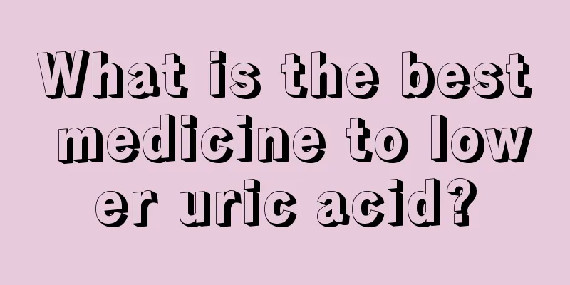 What is the best medicine to lower uric acid?