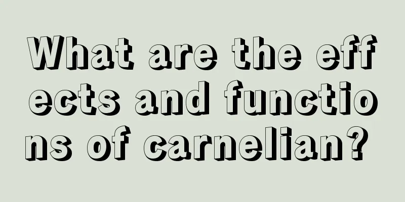 What are the effects and functions of carnelian? 