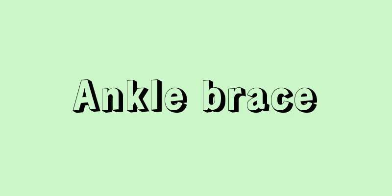 Ankle brace