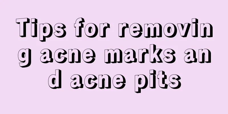 Tips for removing acne marks and acne pits