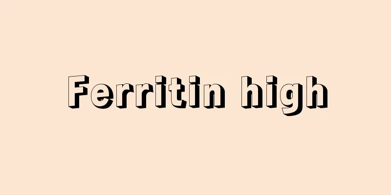 Ferritin high