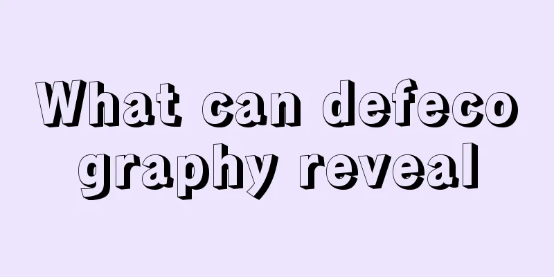 What can defecography reveal