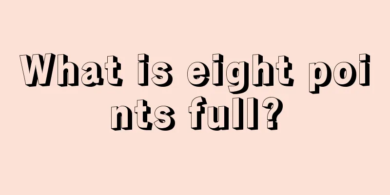 What is eight points full?