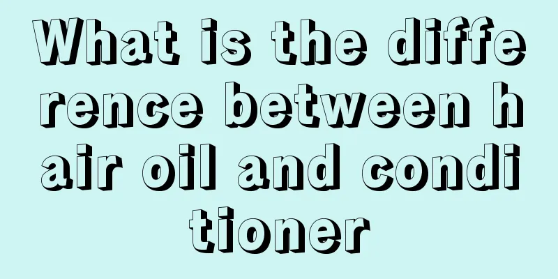What is the difference between hair oil and conditioner