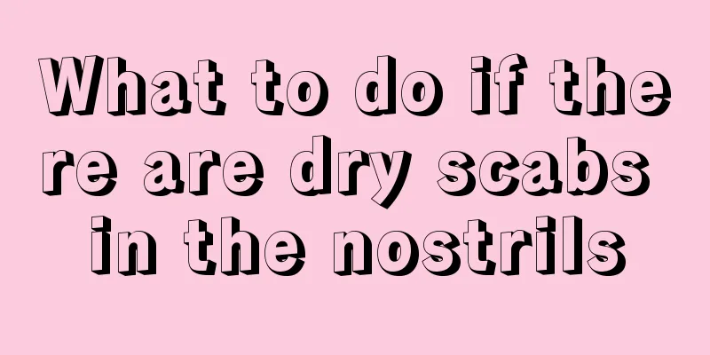 What to do if there are dry scabs in the nostrils