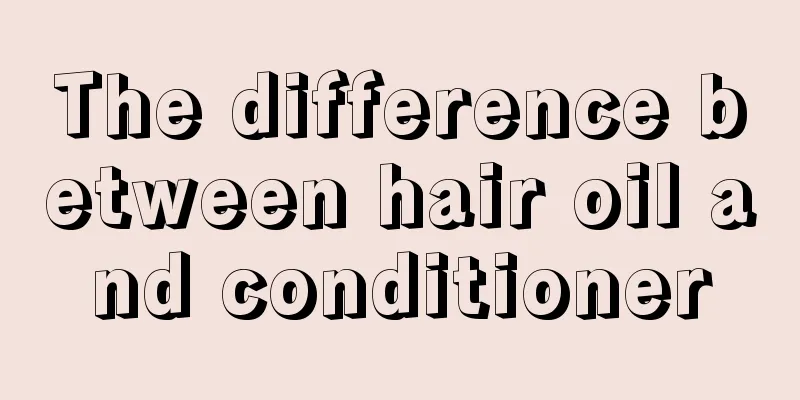 The difference between hair oil and conditioner
