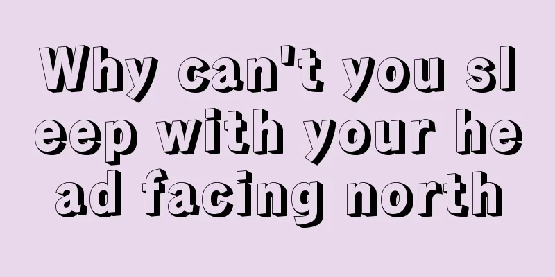 Why can't you sleep with your head facing north
