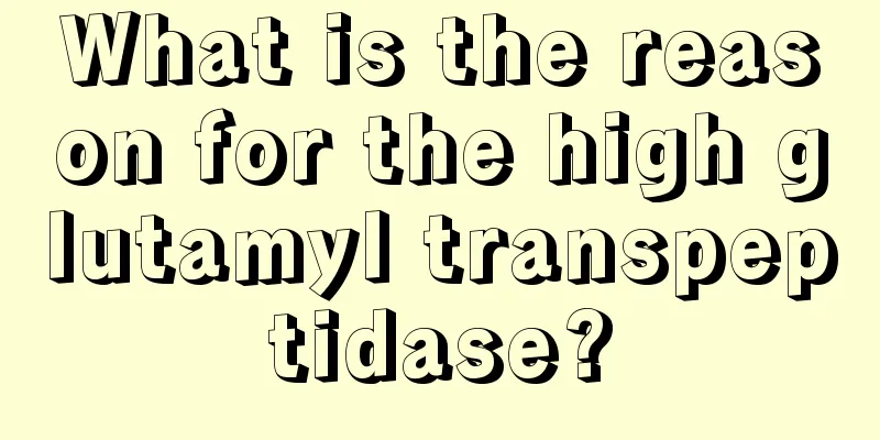 What is the reason for the high glutamyl transpeptidase?