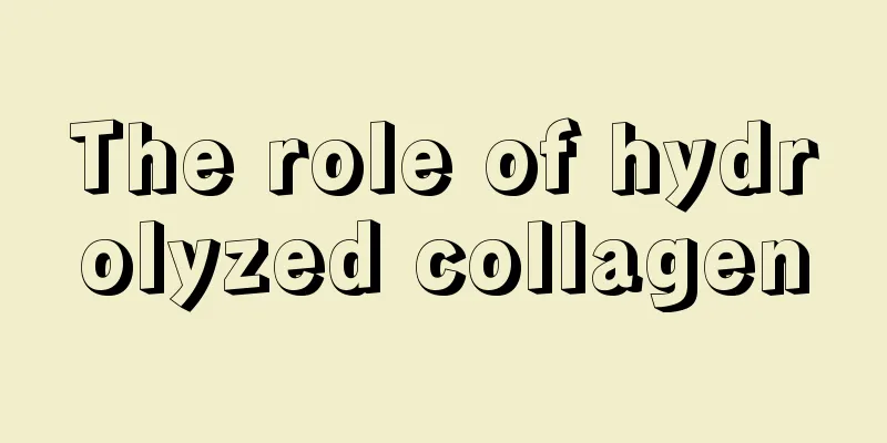 The role of hydrolyzed collagen