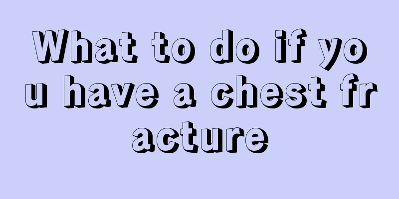 What to do if you have a chest fracture