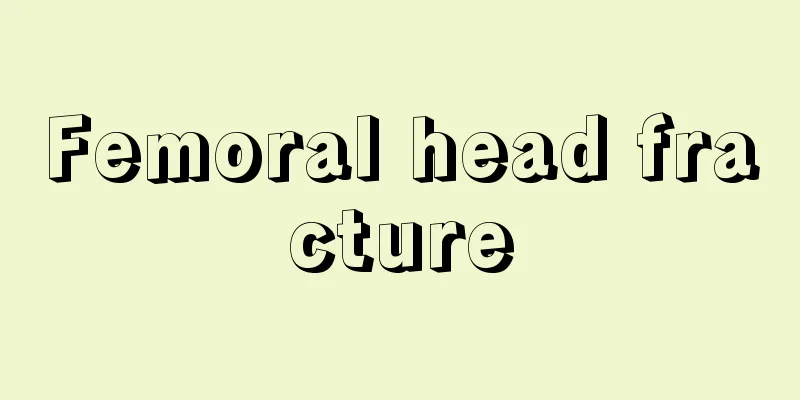 Femoral head fracture