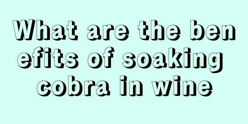 What are the benefits of soaking cobra in wine