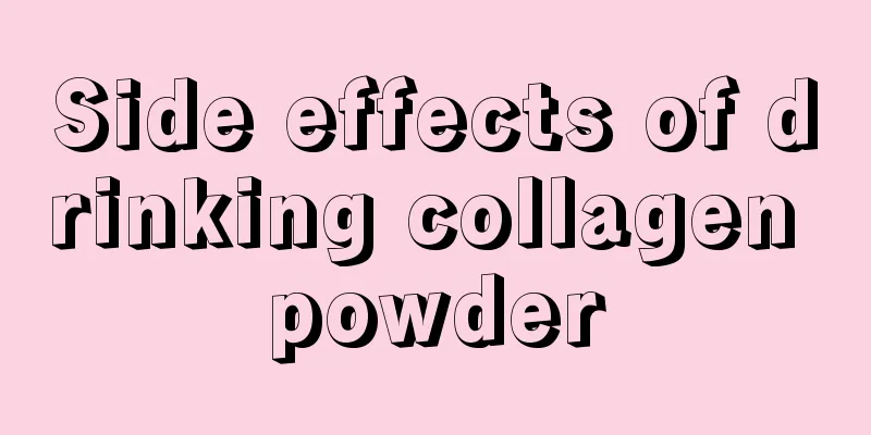 Side effects of drinking collagen powder