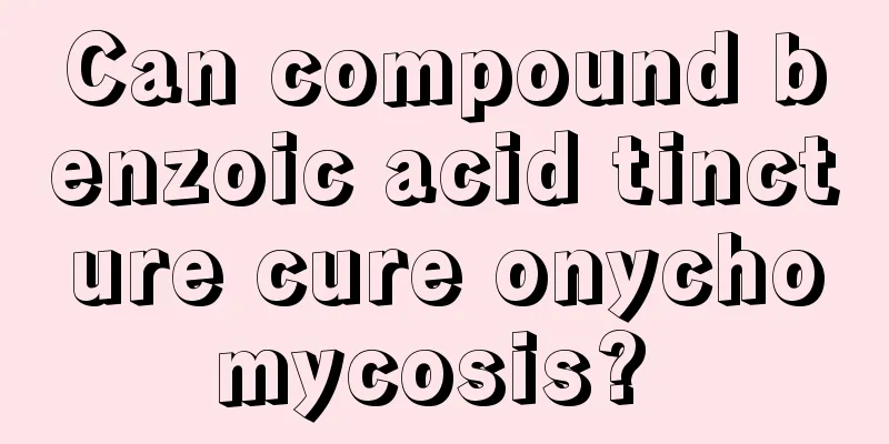 Can compound benzoic acid tincture cure onychomycosis? 
