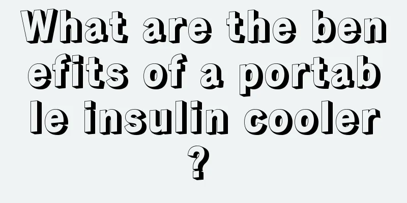 What are the benefits of a portable insulin cooler? 