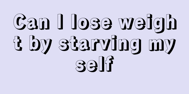 Can I lose weight by starving myself