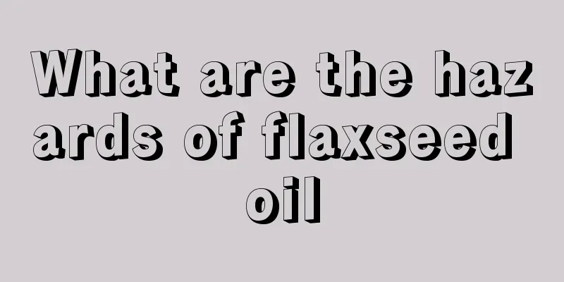 What are the hazards of flaxseed oil
