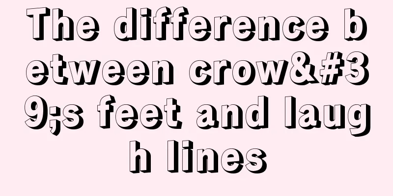 The difference between crow's feet and laugh lines