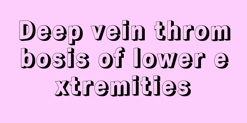 Deep vein thrombosis of lower extremities