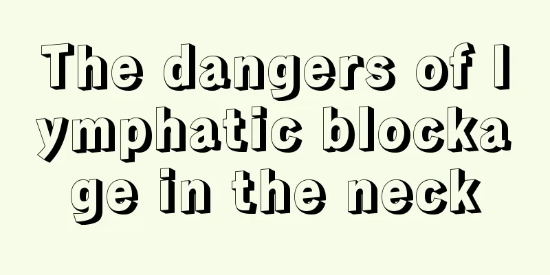 The dangers of lymphatic blockage in the neck