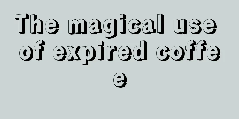 The magical use of expired coffee
