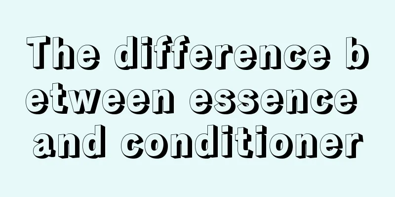 The difference between essence and conditioner
