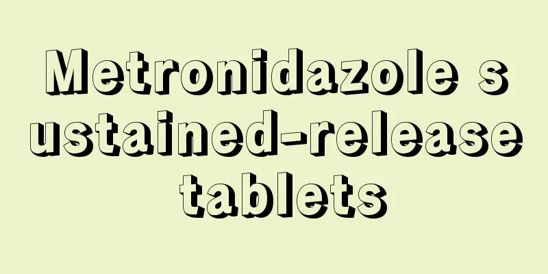 Metronidazole sustained-release tablets