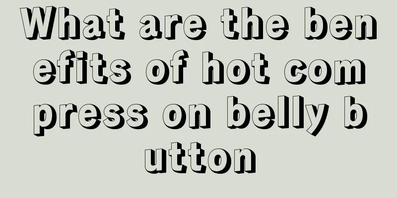 What are the benefits of hot compress on belly button