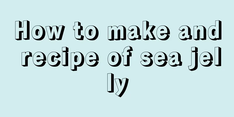 How to make and recipe of sea jelly