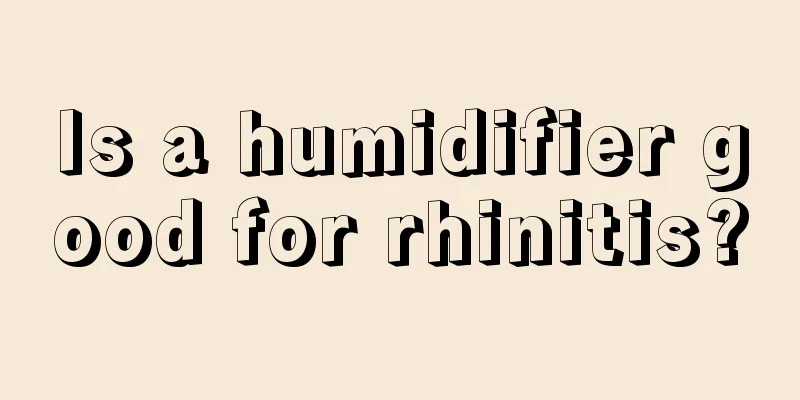 Is a humidifier good for rhinitis?