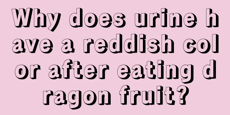 Why does urine have a reddish color after eating dragon fruit?