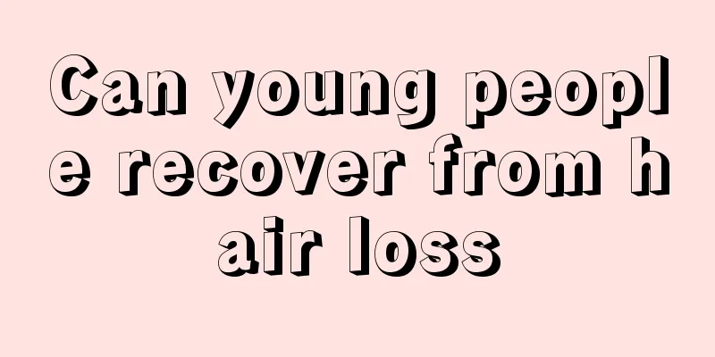 Can young people recover from hair loss