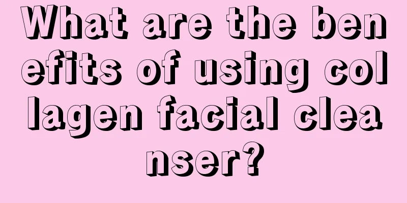 What are the benefits of using collagen facial cleanser?