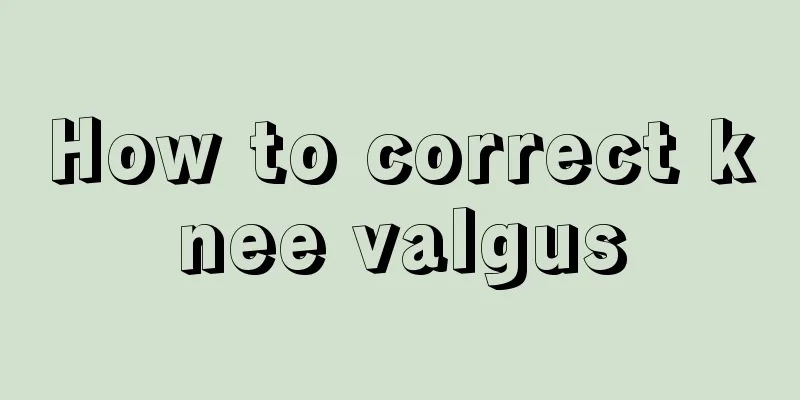 How to correct knee valgus