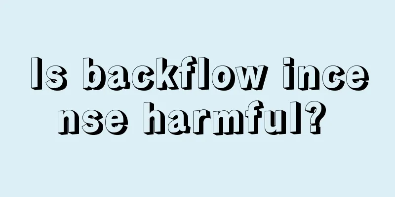 Is backflow incense harmful? 