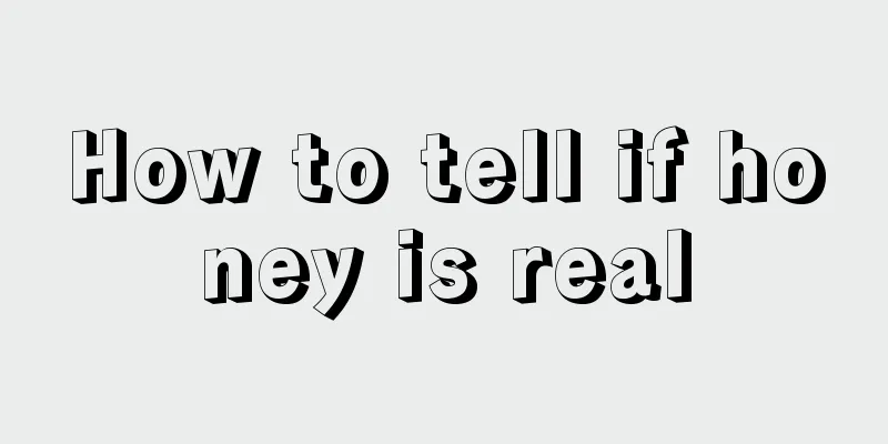How to tell if honey is real