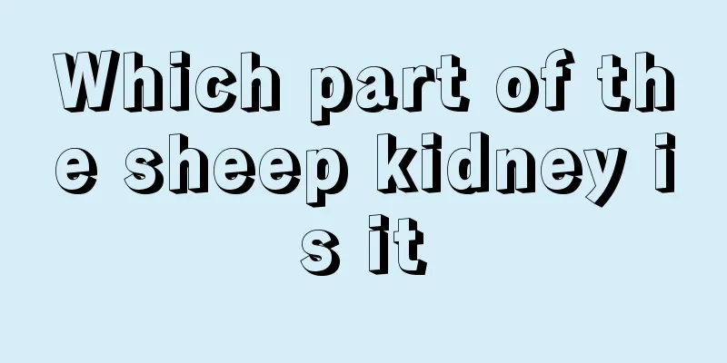 Which part of the sheep kidney is it