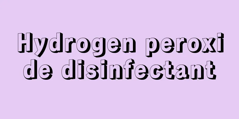 Hydrogen peroxide disinfectant