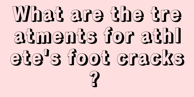 What are the treatments for athlete's foot cracks? 