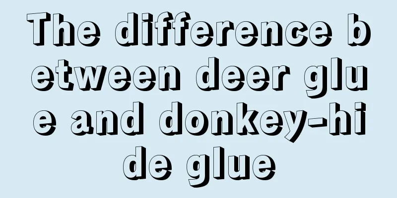 The difference between deer glue and donkey-hide glue