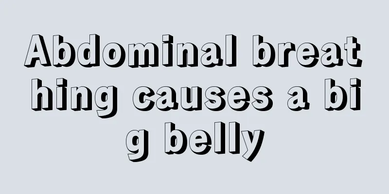 Abdominal breathing causes a big belly