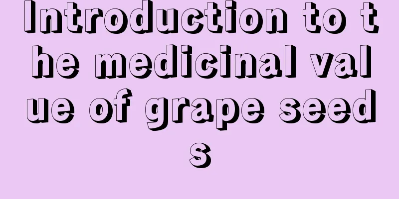 Introduction to the medicinal value of grape seeds