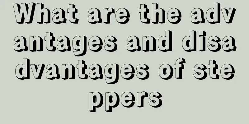 What are the advantages and disadvantages of steppers