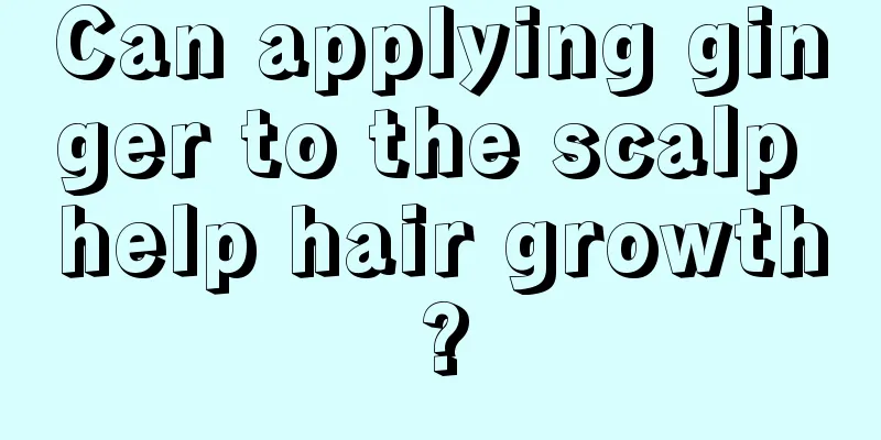 Can applying ginger to the scalp help hair growth?