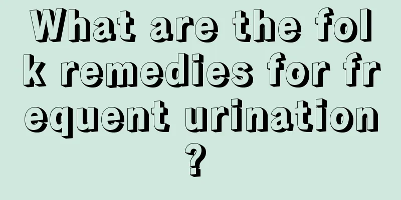 What are the folk remedies for frequent urination? 