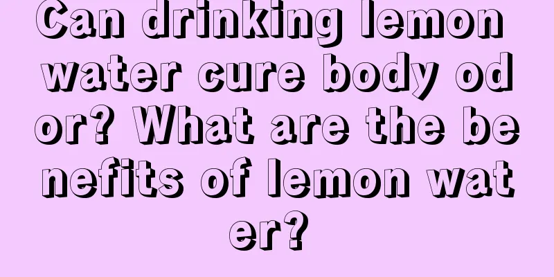 Can drinking lemon water cure body odor? What are the benefits of lemon water? 