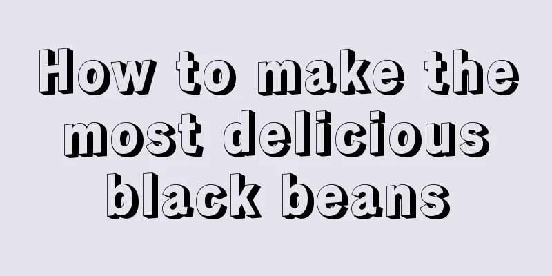 How to make the most delicious black beans