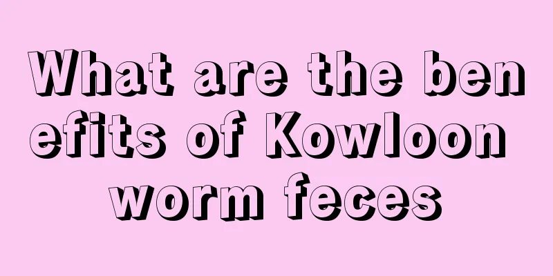 What are the benefits of Kowloon worm feces